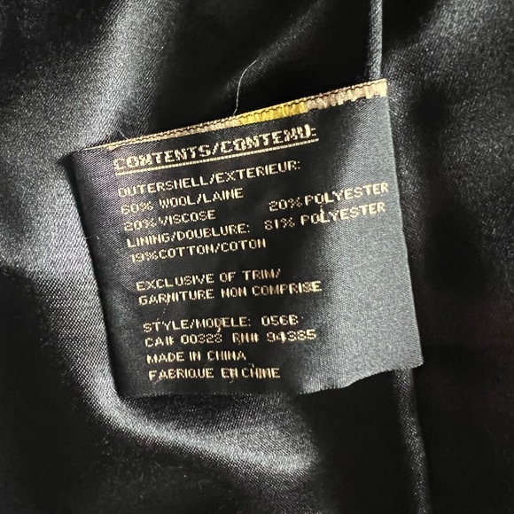 Melanie Lyne “Novelti” heavy wool-blend long winter coat - Picture 8 of 9